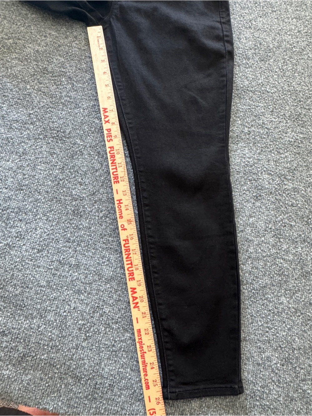 Levi’s Signature Gold Totally Shaping Pull On Skinny Jeans Black 8 Short - Picture 14 of 15